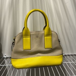 Kate Spade Southport Ave Jenny Color Block Leather Satchel